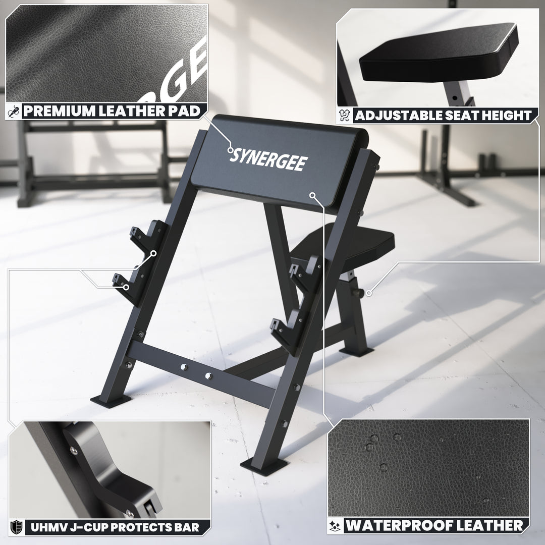 Synergee Preacher Curl Bench