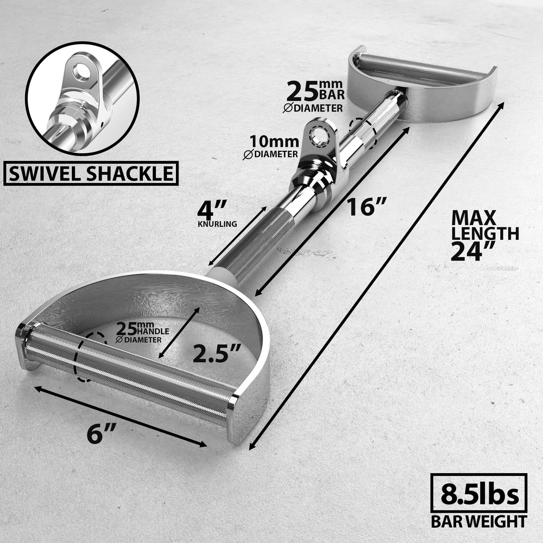 Synergee Pro-Style Lat Bar Cable