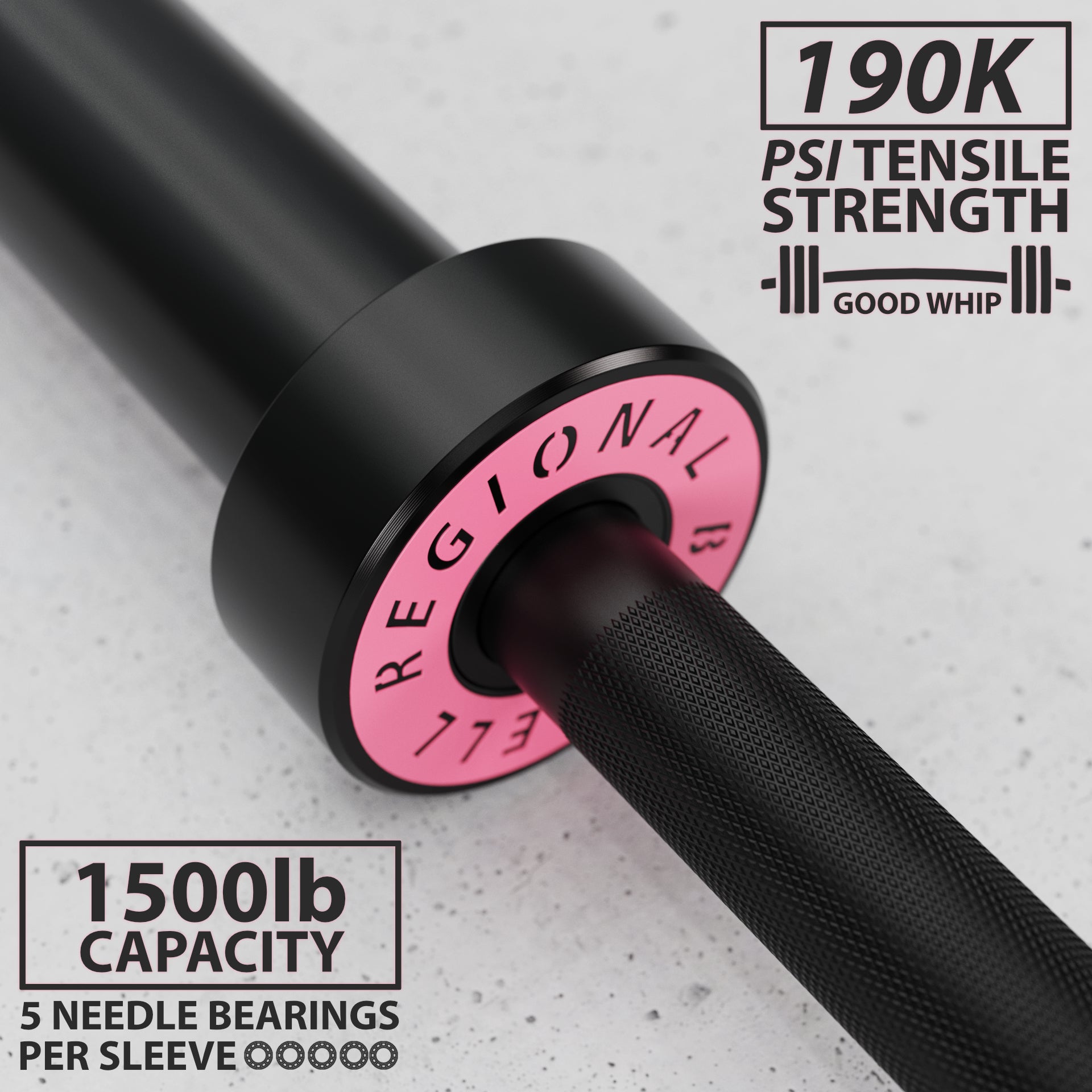 Synergee Regional Olympic Barbell - Thumbnail 3