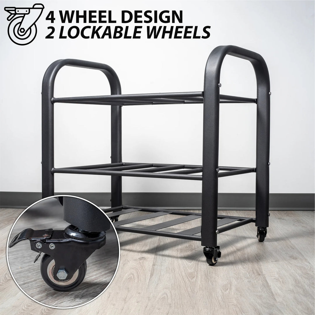 Synergee Foam Roller & Yoga Mat Storage Rack