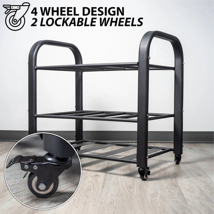 Synergee Foam Roller & Yoga Mat Storage Rack