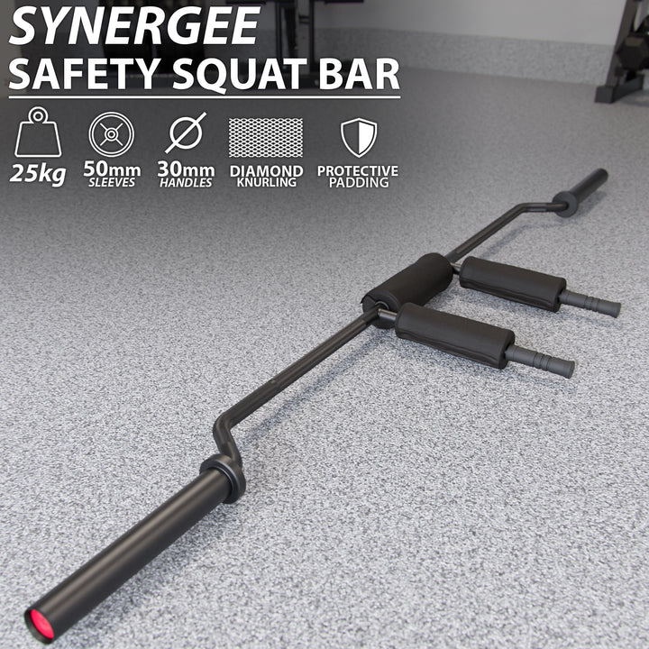 Synergee Safety Squat Barbell Synergee Fitness USA