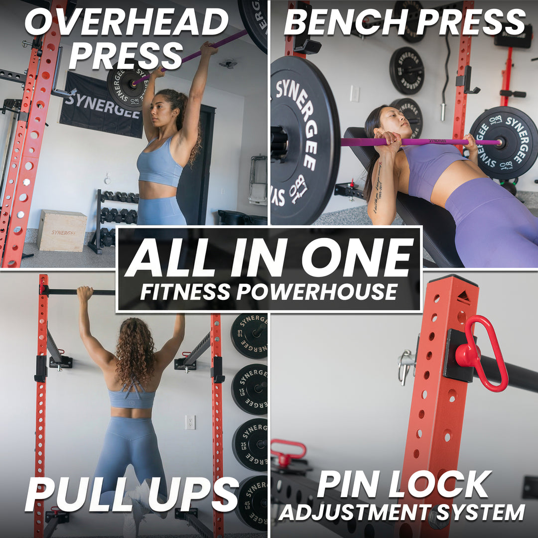 Synergee 2200 Series Folding Squat Rack