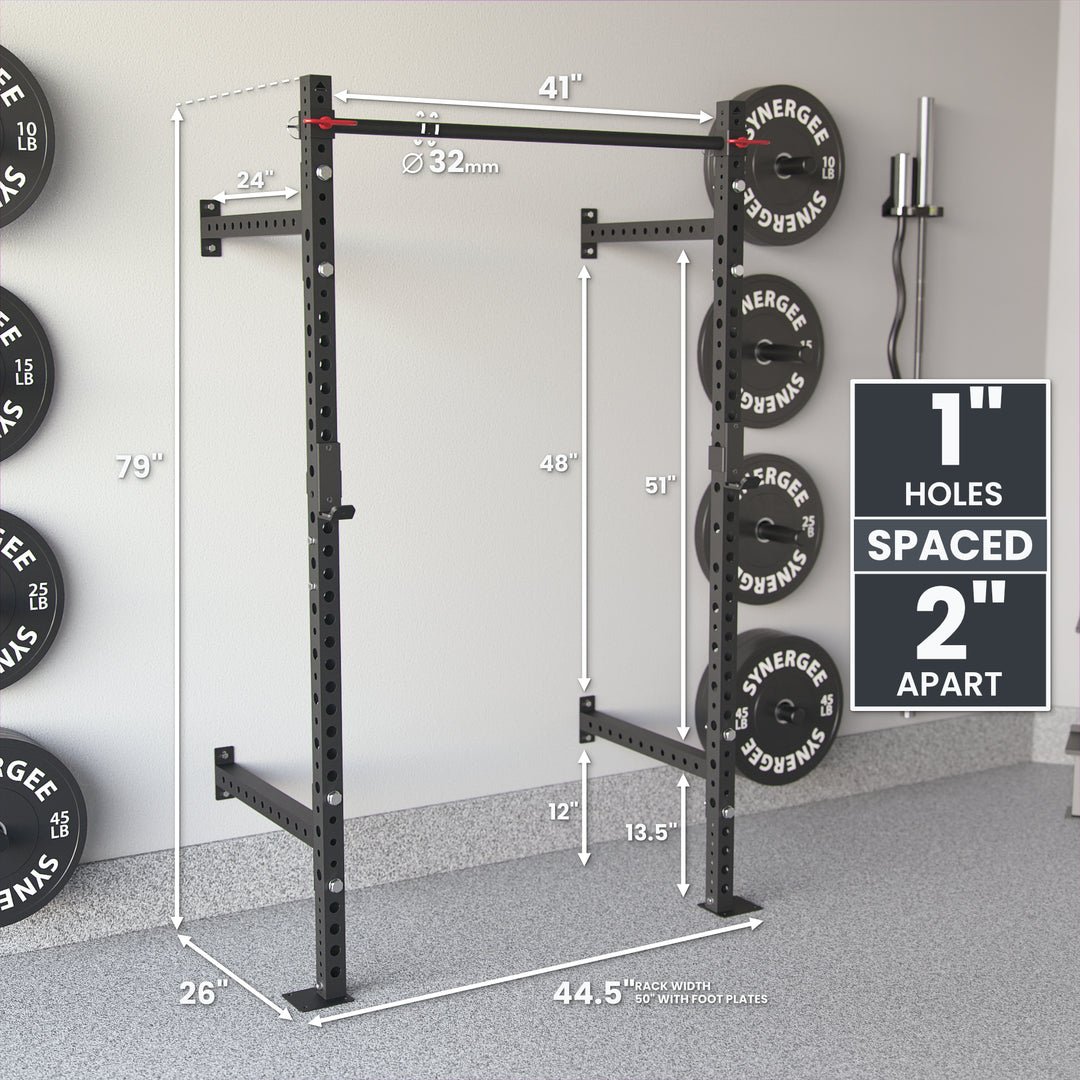 Synergee 2200 Series Wall Mounted Squat Rack