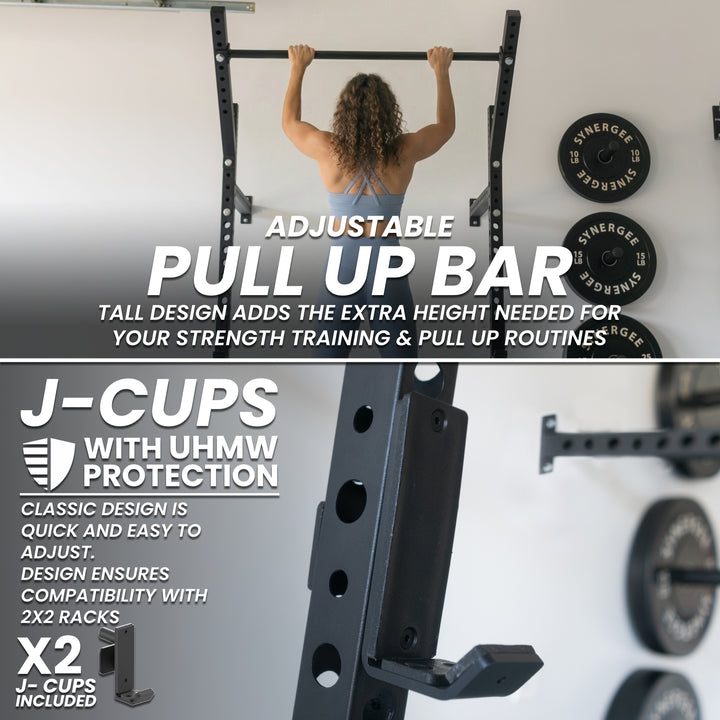 Synergee 2200 Series Wall Mounted Squat Rack