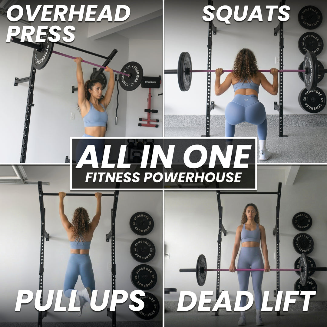 Synergee 2200 Series Wall Mounted Squat Rack