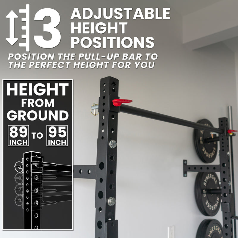 Synergee 2200 Series Wall Mounted Squat Rack | Synergee Fitness USA