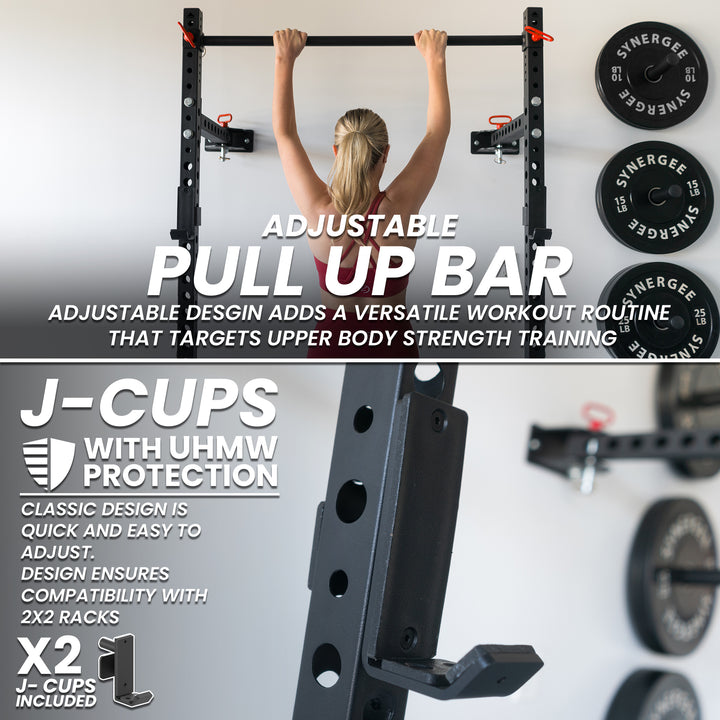 Synergee 2200 Series Folding Squat Rack
