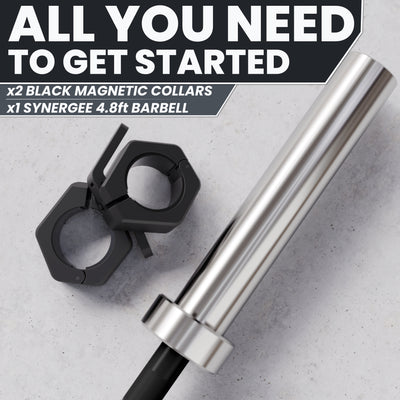 Synergee 4-Foot & 4' 8" Barbell