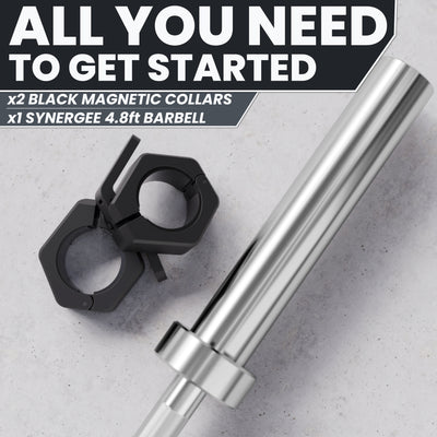 Synergee 4-Foot & 4' 8" Barbell