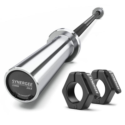 Synergee 4-Foot & 4' 8" Barbell