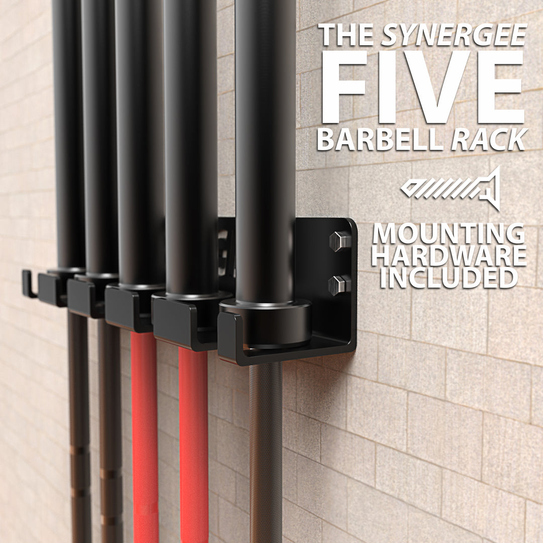 Synergee Vertical Barbell Wall Storage Racks