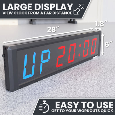 Synergee Programmable Interval Gym Timer