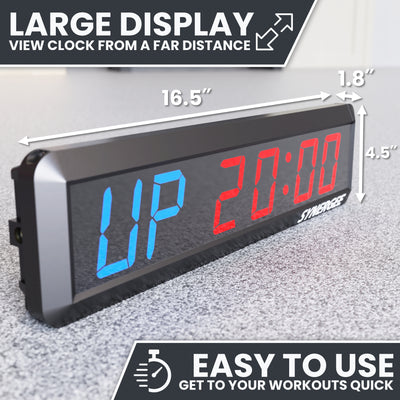 Synergee Programmable Interval Gym Timer