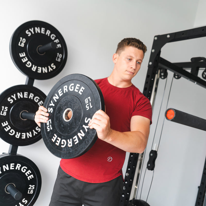 Bumper Plate Storage Synergee Weight Plate Storage Pegs (Pair