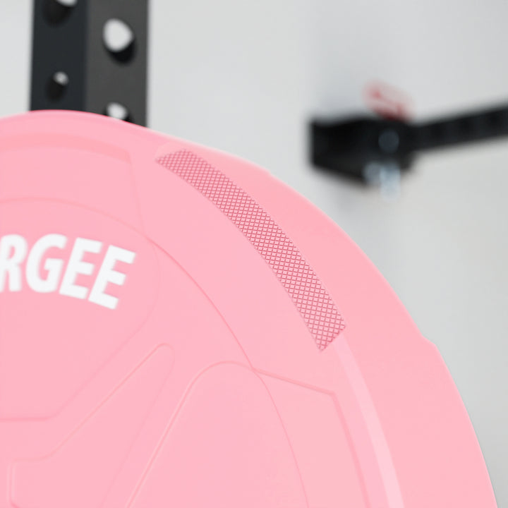 Synergee Pink EZ Grip Bumper Plates