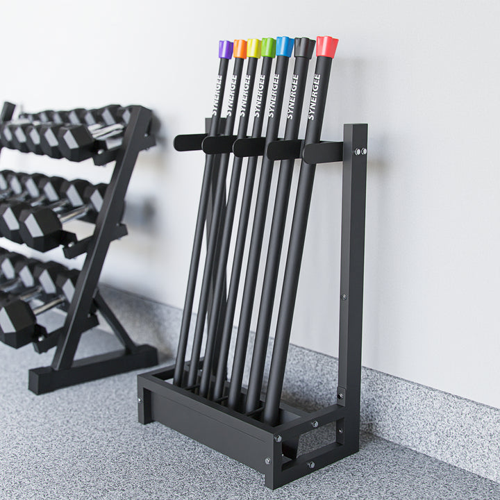 Workout bar storage rack outlet