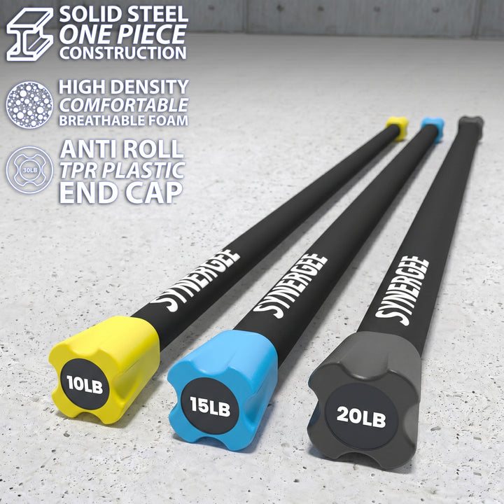 Synergee Weighted Workout Bars