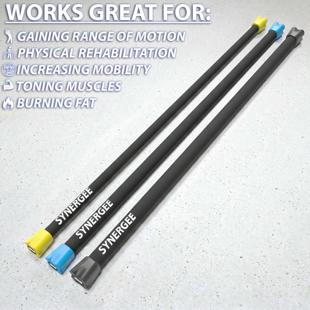 Synergee Weighted Workout Bars